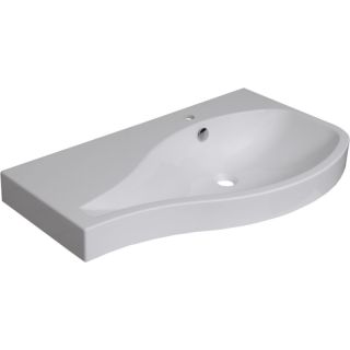 Раковина Aquanet Сопрано 169396 правая 95 см белый